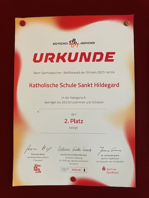 Ehrung Sportabzeichen 2025 beim LSB